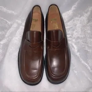 New Semper Calzature Men’s 51 Brown Leather Bench Hand Made Penny Loafer US 16 Semper Calzature | Shoes | New Semper Calzature Mens 5 Brown  main image 3